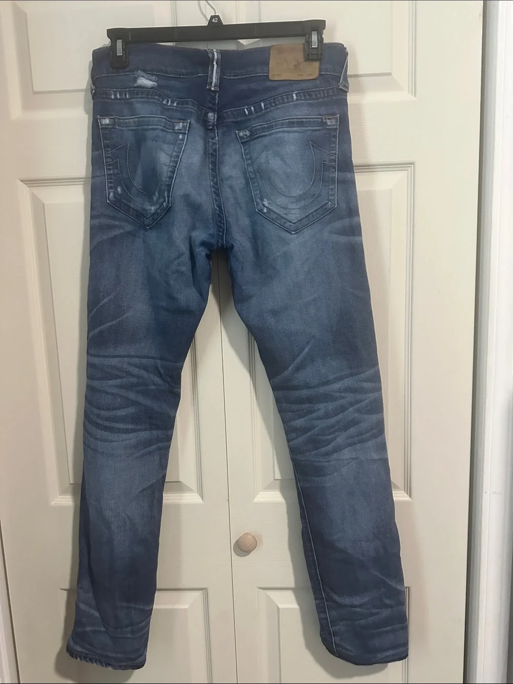 True Religion relaxed Slim Blue Washed Jeans 30 x 32 Geno relaxed slim